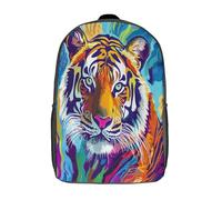 GAOYUCHUN Majestic Tiger Mochilas Para Niñas, Niños Mochilas Escolare Juveniles De Primaria Mochila Infantil Impermeable Chica Mochilas De Viaje Colegio Bolsas De Gran Capacidad 17inch