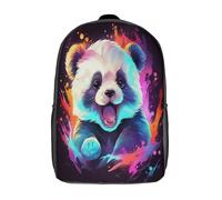 GAOYUCHUN Panda Mochila Escolar Kindergarten Preescolar Mochila Guardería Infantil Mochila 3D Impermeable Mochila Regalos, Viajes, Intemperie 17inch