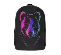 GAOYUCHUN Panda Mochila Infantil 3D, Mochila Guardería Pequeña Para Mochila Felpa Linda Para Preescolar Con Correa Para El Pecho 17inch