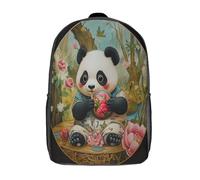 GAOYUCHUN Panda Mochila Para Niños, Bolsa Para La Escuela Mochilas Infantiles Bolso Del Cabrito Para Niños Pequeños O Niñas 17inch