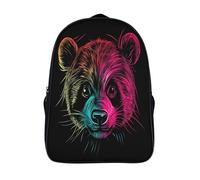 GAOYUCHUN Panda Mochilas Escolares Para Niños, Mochila Escolar Diseño 3D Con Mochila Infantil Para Colegio Deporte, Regalos Para Niños 40x28x16cm