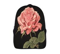 GAOYUCHUN Rose Mochila Infantil,Mochila Kindergarten Niña Niño Mochila Escolar Linda Mochilas Bebe Guardería 3D Toddler Kids Bolso Mochila Preescolar Primaria 40x28x16cm