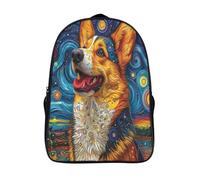 GAOYUCHUN Smile Dog Mochila Infantil, Mochila 3D Mochila Guardería Pequeña Para Niñas Mochila Para Preescolar Con Correa Para El Pecho 40x28x16cm