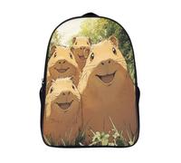 GAOYUCHUN Smiling Happy Capybaras Mochilas Infantiles, Mochila Escolar Infantil, Bolso De Escuela Mochila De Viaje, Pequeña Guardería Mochila Preescolar 40x28x16cm