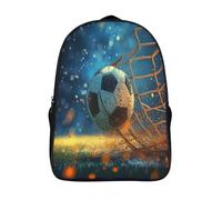 GAOYUCHUN Soccer at Goal Mochila Infantil, Mochila 3D Mochila Guardería Pequeña Para Niñas Mochila Para Preescolar Con Correa Para El Pecho 40x28x16cm