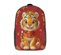 GAOYUCHUN The Tiger Mochilas Para Niñas, Niños Mochilas Escolare Juveniles De Primaria Mochila Infantil Impermeable Chica Mochilas De Viaje Colegio Bolsas De Gran Capacidad 17inch