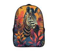GAOYUCHUN The Zebra Mochilas Mochila Escolar,3D Juego Impreso Mochila,Mochilas Para Estudiante Primaria,Mochila De Dibujos Animados Para Niños Estudiantes De Primaria Y Secundaria 40x28x16cm