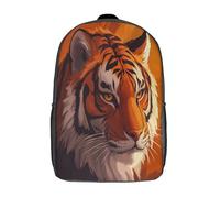 GAOYUCHUN Tiger Mochila Infantil, Mochila 3D Mochila Guardería Pequeña Para Niñas Mochila Para Preescolar Con Correa Para El Pecho 17inch