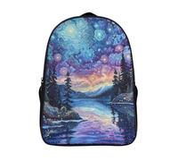 GAOYUCHUN Van Gogh Forest Mochilas Infantiles, Mochila Escolar Infantil, Bolso De Escuela Mochila De Viaje, Pequeña Guardería Mochila Preescolar 40x28x16cm
