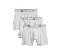 GAP 3-Pack Boxer Brief Underpants Underwear Ropa Interior, Blanco óptico, L Hombres