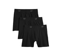 GAP 3-Pack Boxer Brief Underpants Underwear Ropa Interior, Negro auténtico, L para Hombre