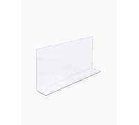 Gap Barrier Countertop Extender Kitchen to Refrigerator, Table Range Gap Cover for Bathroom, Window Sill, Study and Laundry Room. Metal Pet Table Extender(23.6x5.9x2in)