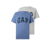 GAP Camiseta azul / azul oscuro / gris moteado M azul / azul oscuro / gris moteado
