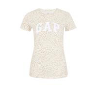 GAP Camiseta 'Classic' piel / capuchino / blanco L piel / capuchino / blanco