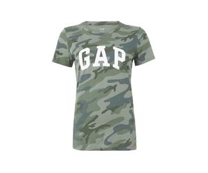 GAP Camiseta 'CLASSIC' verde / esmeralda / verde oscuro / blanco XS verde / esmeralda / verde oscuro / blanco