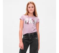 GAP Camiseta con gráfico del logotipo 610380-307 XL