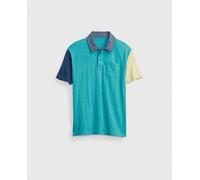 Gap Camiseta de niño manga corta cuello polo. Azul 12 Años