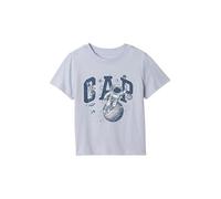 GAP Camiseta gráfica de Manga Corta Camiseta para Bebé-Niños, Jet Stream Blue 337, 18-24 Meses