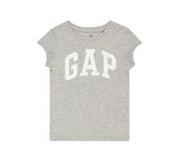 GAP Camiseta gris moteado / blanco, Talla 116-122