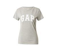 Gap Camiseta clásica con Logotipo para Mujer, Gris Caliente, M