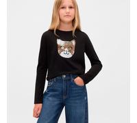 GAP Camiseta Infantil con estampado de lentejuelas 822044-291 L-K