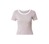 GAP Camiseta malva / blanco L malva / blanco