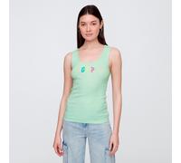 GAP Camiseta sin mangas de canalé 585421-036 L