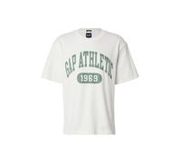 GAP Camiseta verde / blanco L verde / blanco