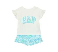 GAP Conjunto azul claro / blanco, Talla 86-92
