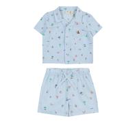 GAP Conjunto azul claro / marrón / verde / rojo carmesí, Talla 86-92