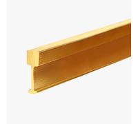 Gap Connecting Gap Covering Joining Strips,Transition Strip Ultra Narrow Pure Brass Transition Strips, Reducer Threshold Seam Binder, Flat Door Threshold(5mm)