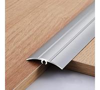 Gap Covering Joining Straps for Wood Flooring,Transition Strip Aluminium Alloy Transition Strip, Floor Cover Strap for Gap Connection, Customizable & Easy to Clean(Iron)