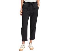GAP Easy Straight Pull-on Pants Pantalones, Negro Genuino, M para Mujer