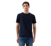 GAP Everyday Soft Crewneck T-Shirt tee Camiseta, Tapiz Azul Marino, Small para Hombre