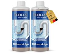 Gap Flow Ultra Juego 2 x 1000 ml (7052) - -- desatascador Tubo libre desagüe congestión limpiador tubos Aguas Residuales Aguas Residuales tubos desagüe tubos Tubo verstopfungs Medio pelo - Chip de Abacus