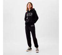 GAP Logo Fleece Joggers Pantalones Deportivos, Negro (True Black), Small para Mujer