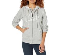 GAP Sudadera con sudadera con zip logotipo de gap 463503-235 M