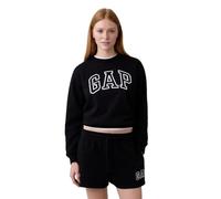 Gap Pantalón deportivo con logotipo para mujer, True Black V2 2, S