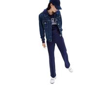 Gap Pantalón Deportivo Heritage con Corte de Bota para Mujer, Uniforme Azul Marino., Small