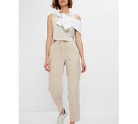 Gap Pantalón deportivo largo de mujer. Crudo 36-38 (S)