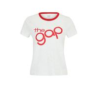 Gap Petite Camiseta gris claro / rojo oscuro XS gris claro / rojo oscuro
