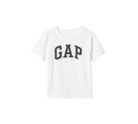 GAP - Playera de Manga Corta con Logotipo para bebé, New Off White 1, 4T