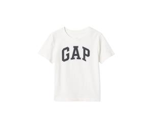 GAP - Playera de Manga Corta con Logotipo para bebé, New Off White 1, 5T