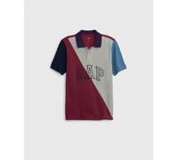 Gap Polo de niño con manga corta y logo. Granate 14 Años