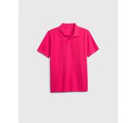 Gap Polo de niño manga corta. Fucsia 8 Años