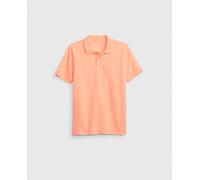 Gap Polo de niño manga corta. Naranja 12 Años