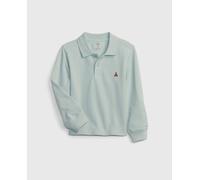 Gap Polo de niño manga larga. Verde 4 Años