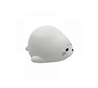 Gap-Sealed Silicone Night Light Mini-Rechargeable Bedroom Soft Eye Protection Bedside Lamp (Posed) New Arrival