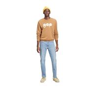 GAP Straight Fit Denim Jeans, Lavado Ligero Simi, 38W x 30L para Hombre