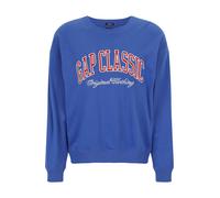GAP Sudadera 'CLASSIC' azul / rojo / blanco M azul / rojo / blanco